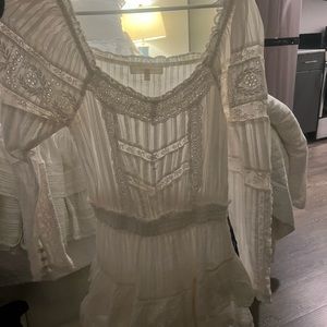 Brand new long sleeve shoulder less lSF dress